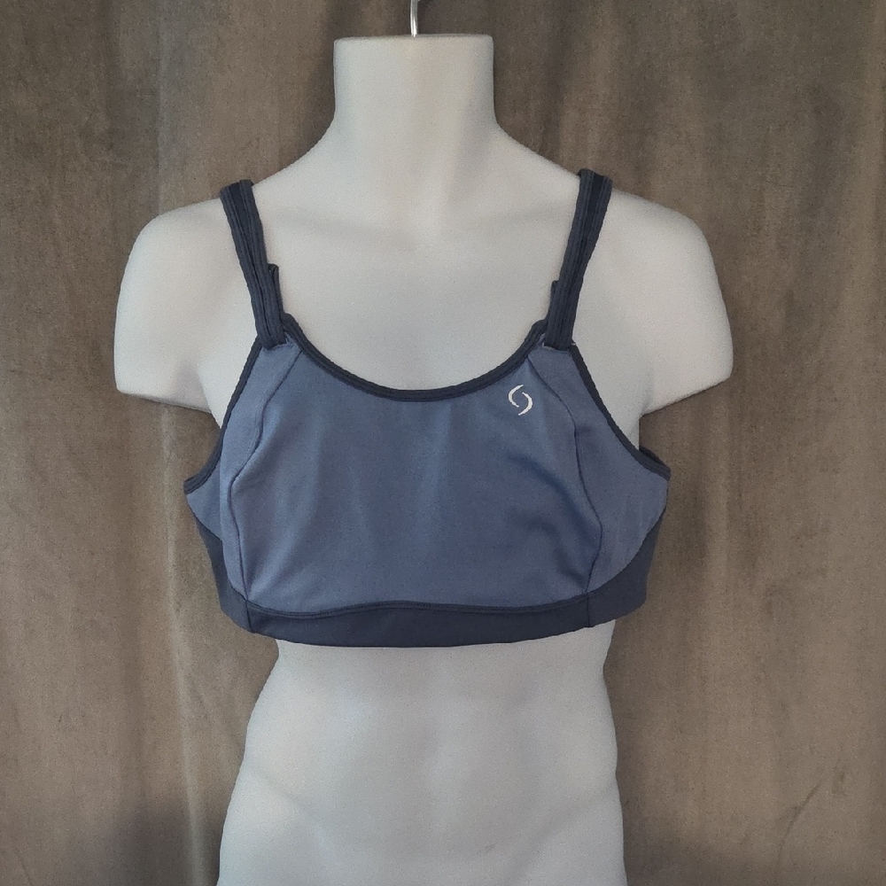 Moving Comfort 40C Blue Sports Bra